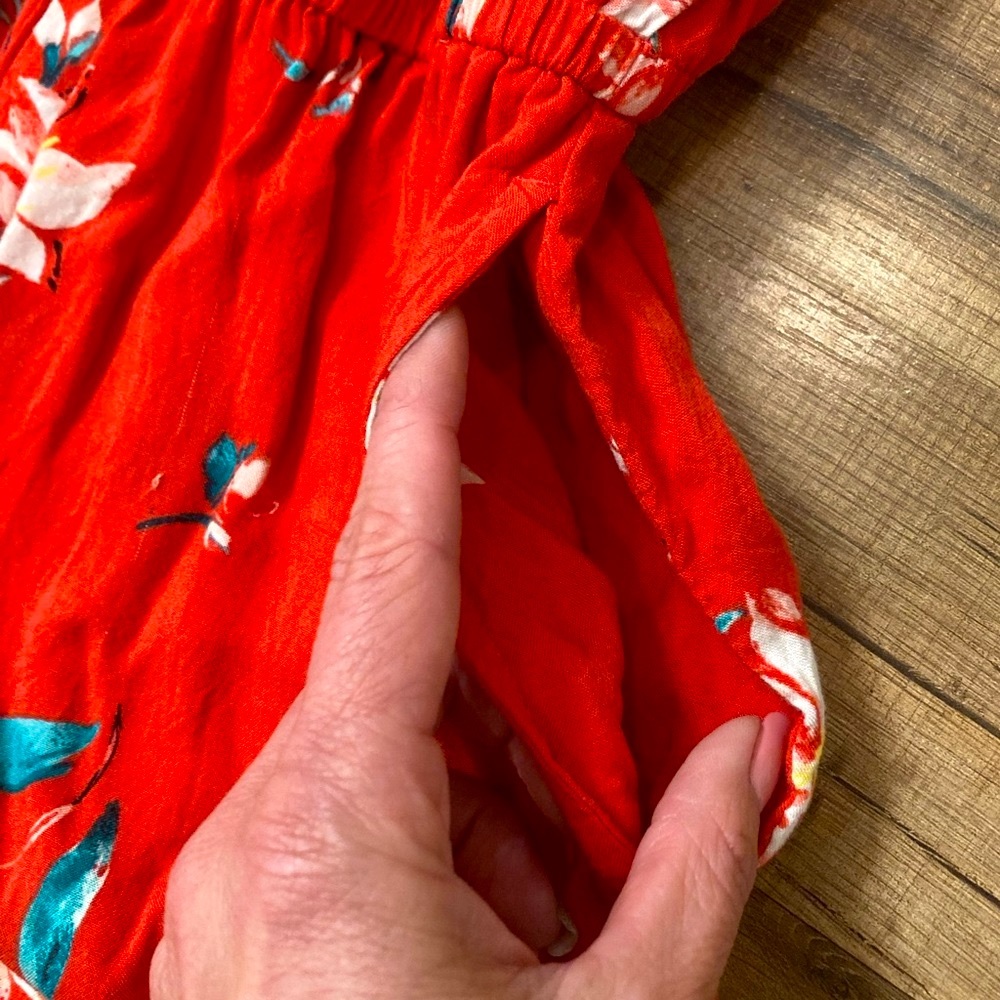 So | Women’s Floral High Neck Romper - Picture 7 of 10